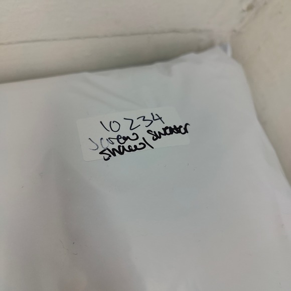 Vintage J Crew Shawl Collar Sweater Mens Large Navy Blue Wool Rabbit Blend Knit - Picture 10 of 10